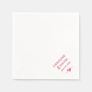 Servilleta De Papel Corazones, Bodas, Parejas, Eventos