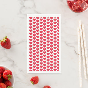 Servilleta De Papel Corazones rojos ❤️