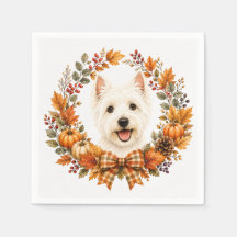 Corona de Otoño Westie