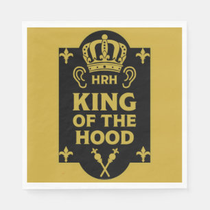 Servilleta De Papel Coronación real inglesa King Charles
