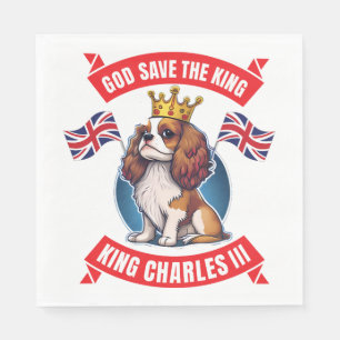 Servilleta De Papel Coronation Cavalier King Charles