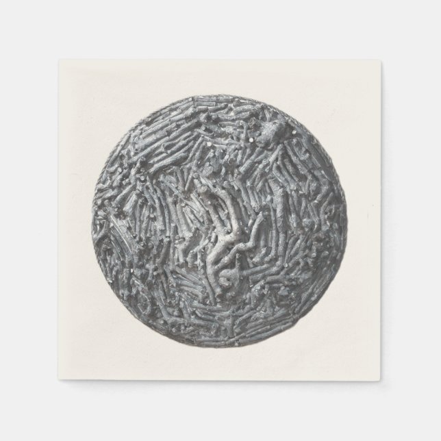 Servilleta De Papel Cortesyemas: Luna  (Anverso)