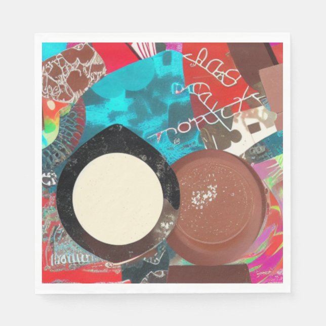 Servilleta De Papel Cosas de chocolate (Anverso)