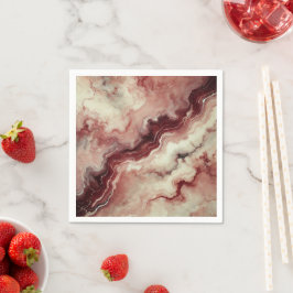 Servilleta De Papel Cosecha otoño Vino Tejido de Mármol Tapa de la des