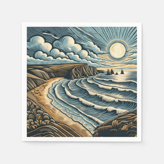 Servilleta De Papel Costa (Anverso)