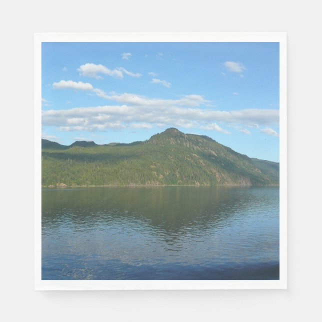 Servilleta De Papel Costa de Columbia Británica en Scenic Canadá (Anverso)