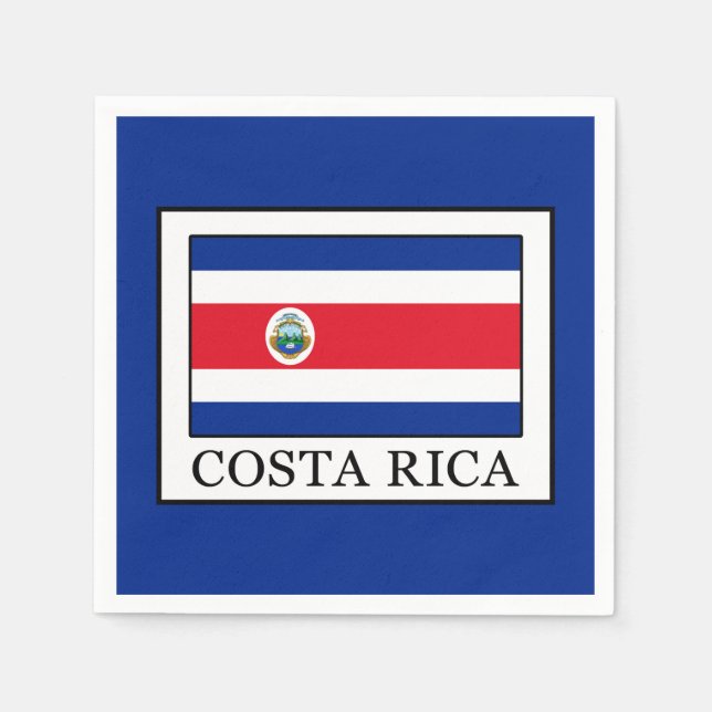 Servilleta De Papel Costa Rica (Anverso)