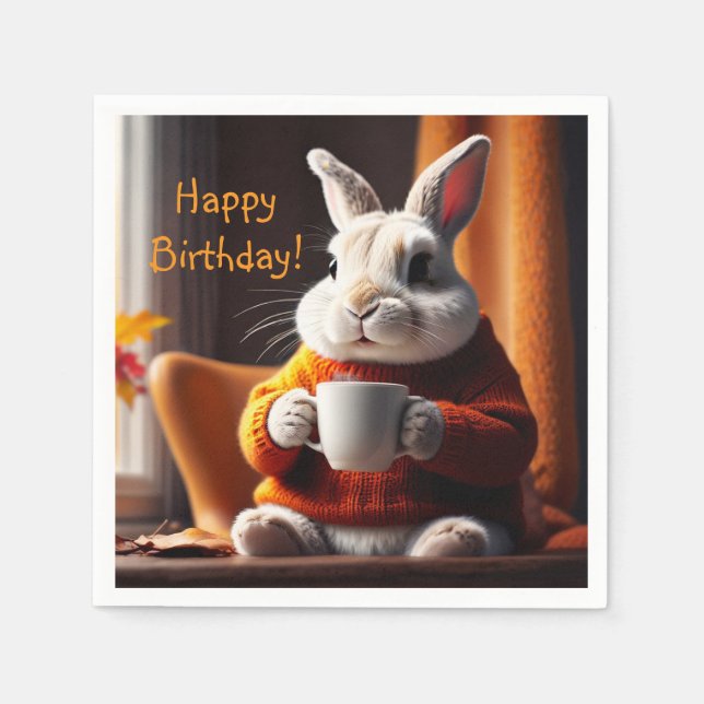 Servilleta De Papel Cosy Bunny (Anverso)