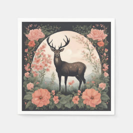 Servilleta De Papel Cottagecore Cute Deer