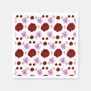 Servilleta De Papel Cottagecore floral bouquet wallpaper