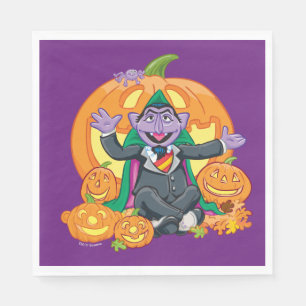 Servilleta De Papel Count von Count Calabazas de Halloween