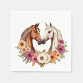 Servilleta De Papel Country Western Horses