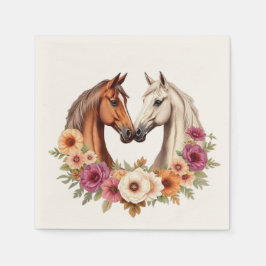 Servilleta De Papel Country Western Horses