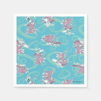 Servilleta De Papel Cow and Chicken Super Cow Pattern