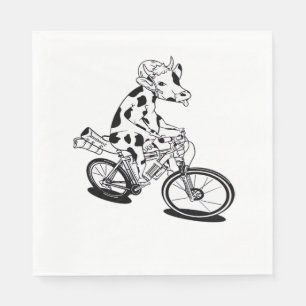 Servilleta De Papel Cow Bikepacking Classic T-Shirt