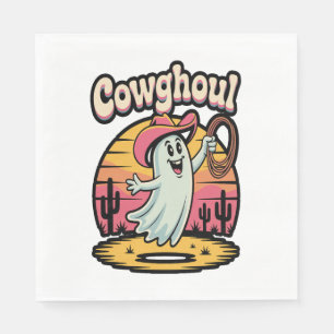 Servilleta De Papel Cow Ghoul Halloween Spooky
