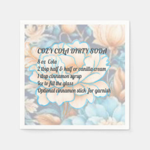 Servilleta De Papel Cozy Cola Dirty Soda Napkin