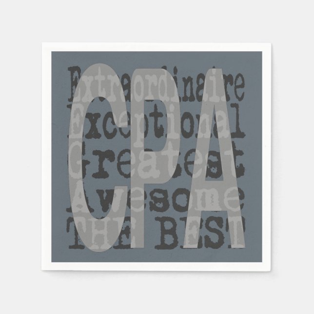 Servilleta De Papel CPA Extraordinaire (Anverso)