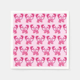 Servilleta De Papel Crabs Seashore Fiesta