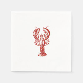 Servilleta De Papel Crawfish Hervir