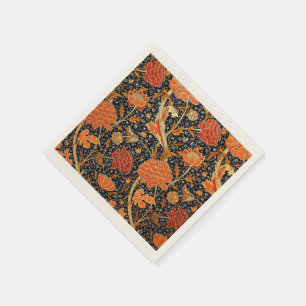 Servilleta De Papel Cray, un diseño de William Morris,