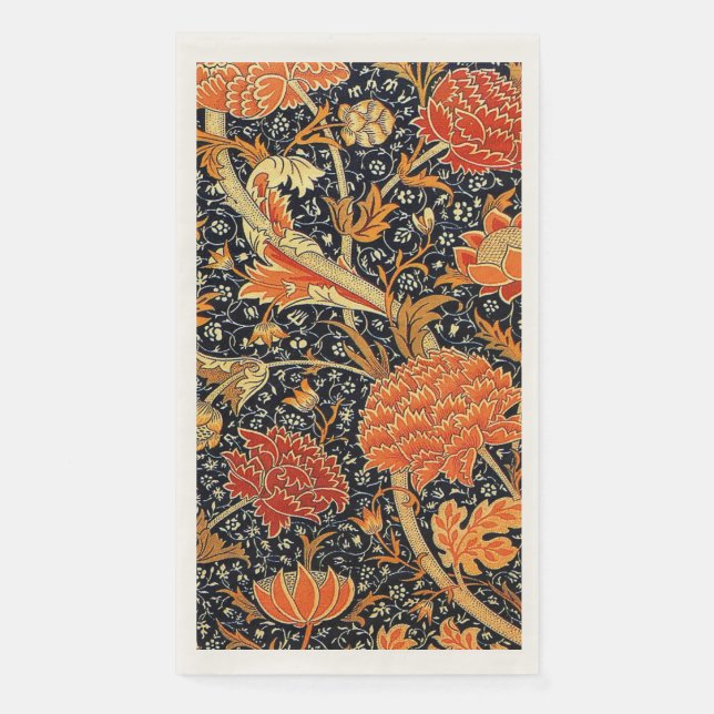 Servilleta De Papel Cray, un diseño de William Morris, (Anverso)