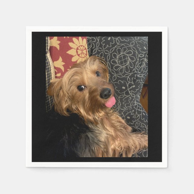 Servilleta De Papel Crea tu propia foto personal (Anverso)