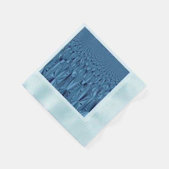 Servilleta De Papel Crea tu propio arte de patrones de compadre azul d (Borde)
