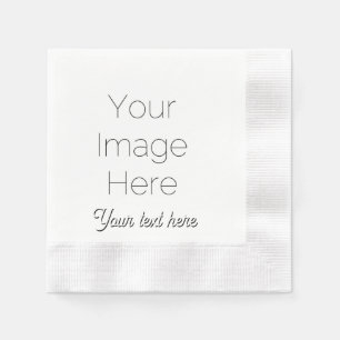 Servilleta De Papel crea tu propio papel de fiesta personalizado con f