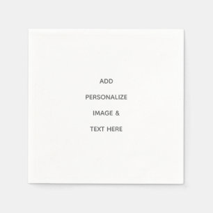 Servilleta De Papel Crea tu Propio Personalizado