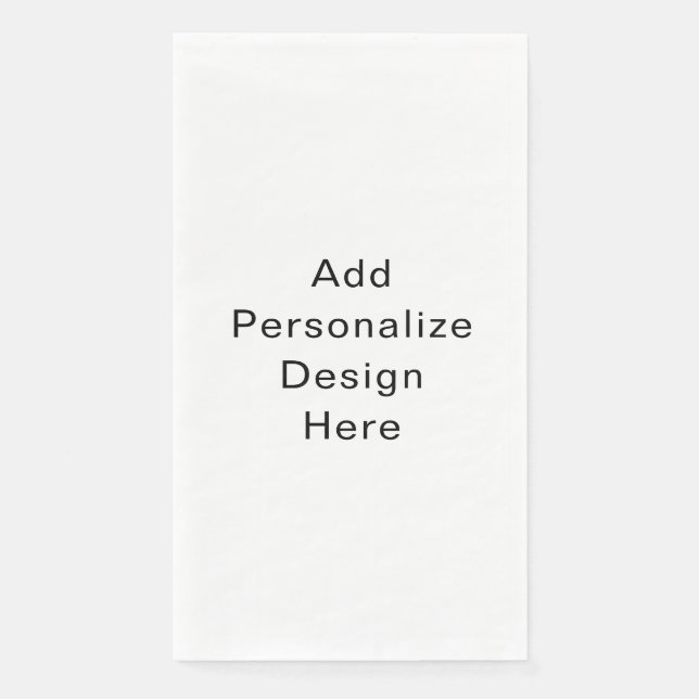 Servilleta De Papel crea tu propio personalizado (Anverso)
