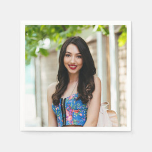 Servilleta De Papel Crea tu propio Personalizado Selfie Photo Funny Fi