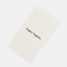Crea tus toallas de papel personalizadas 7,75" x 4