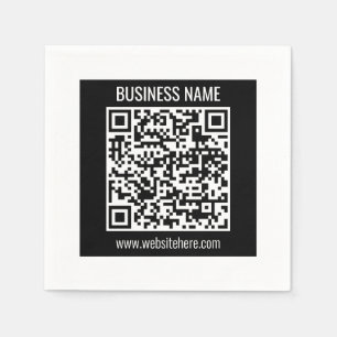 Servilleta De Papel Crea un código QR moderno al instante