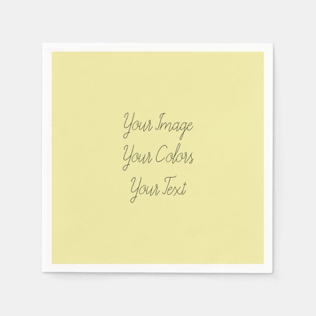 Servilleta De Papel Crear el propio (Anverso)