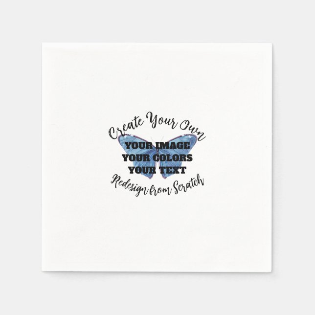 Servilleta De Papel Crear el propio (Anverso)