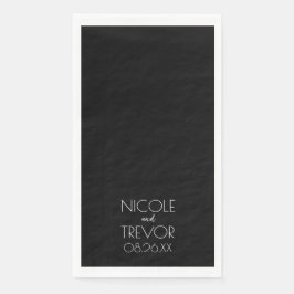 Servilleta De Papel Crear el propio - Negro