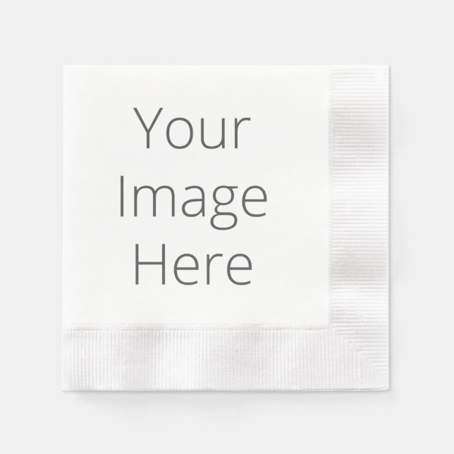 Servilleta De Papel Crear las toallas de papel de cóctel acuñadas en b (Anverso)