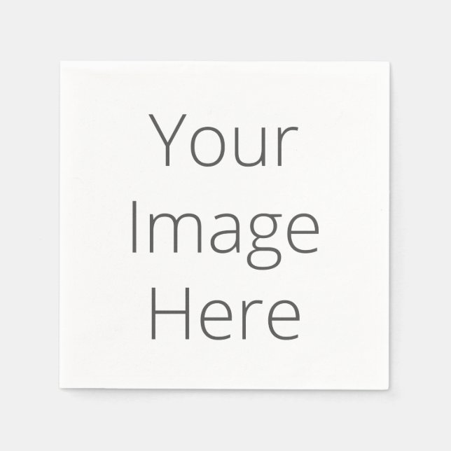 Servilleta De Papel Crear las toallas de papel de cóctel estándar en b (Anverso)