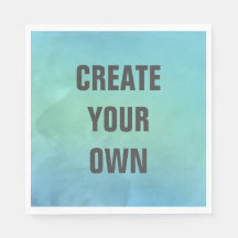 Crear su propia pintura de color turquesa