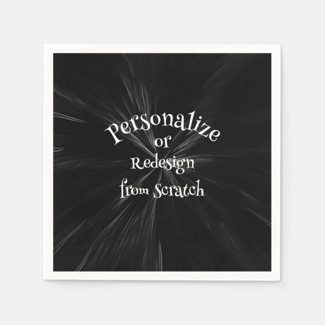 Servilleta De Papel Crear su propio Personalizado (Anverso)