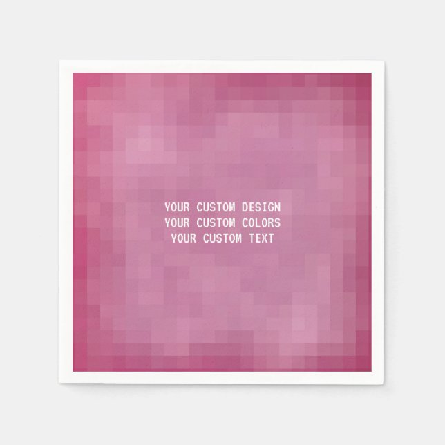 Servilleta De Papel Crear su propio Personalizado (Anverso)