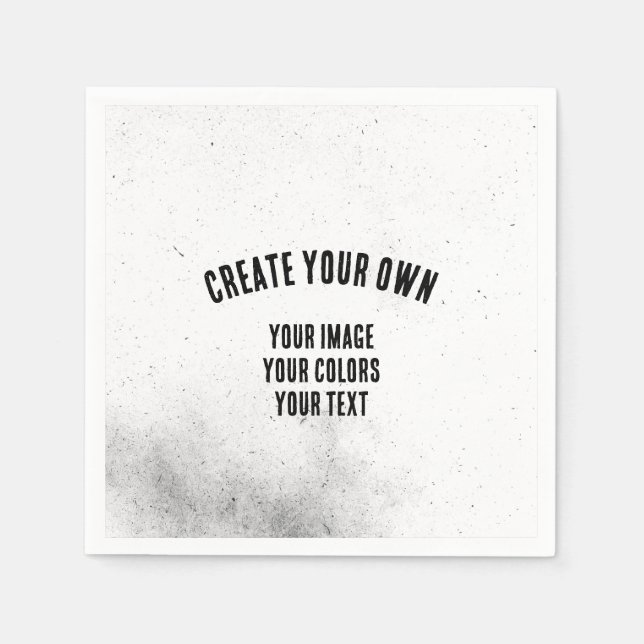 Servilleta De Papel Crear su propio Personalizado (Anverso)