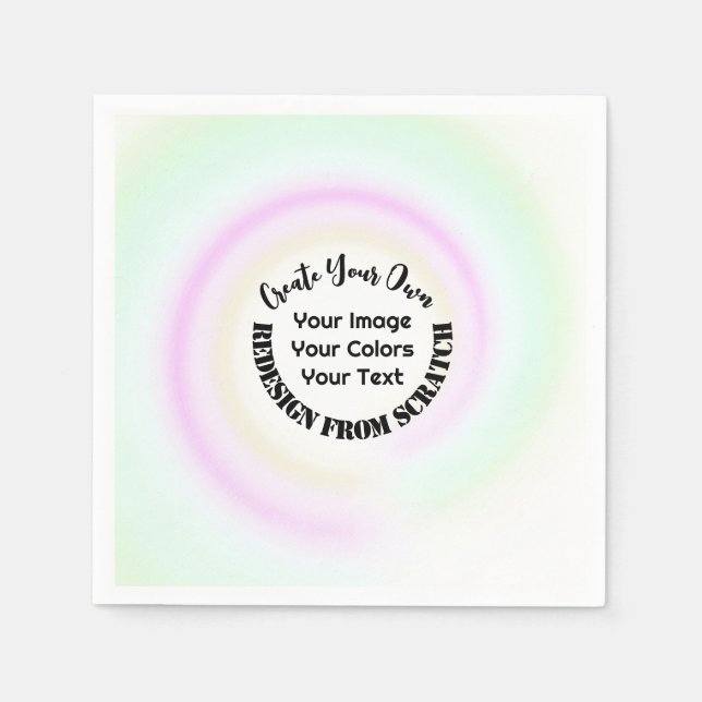 Servilleta De Papel Crear su propio Personalizado (Anverso)