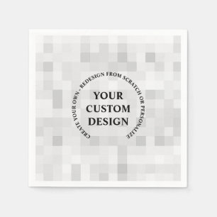 Servilleta De Papel Crear su propio Personalizado completo
