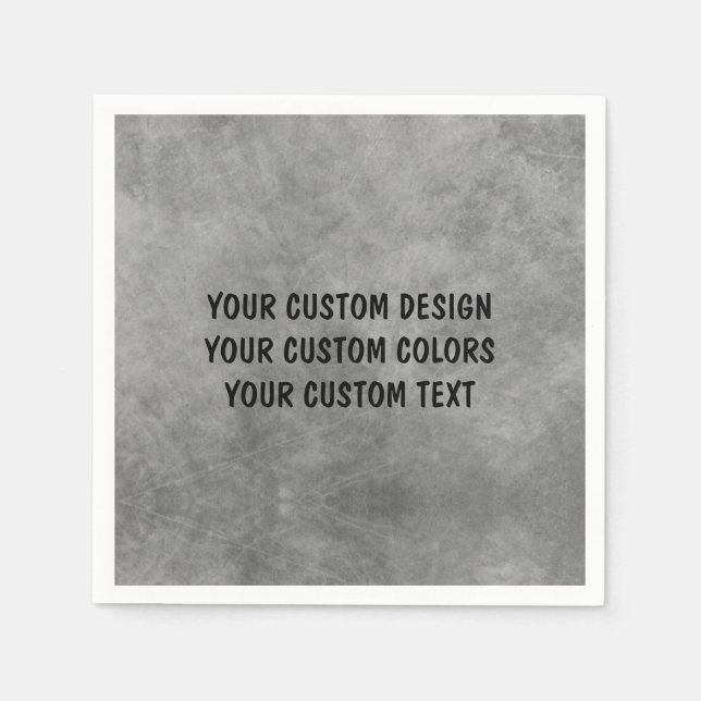 Servilleta De Papel Crear su propio Personalizado personalizado (Anverso)
