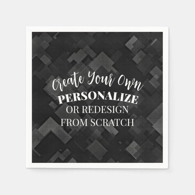 Servilleta De Papel Crear un Personalizado (Anverso)