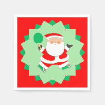 Creativa fiesta de feriado de Navidades de Ping-Po