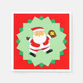 Servilleta De Papel Creative Softball Christmas Holiday Party
