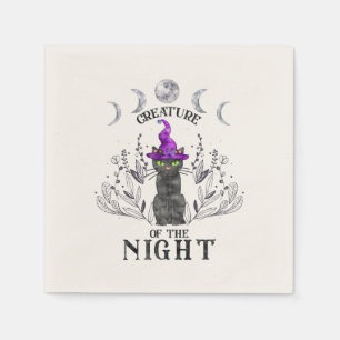 Servilleta De Papel Creatura de la noche